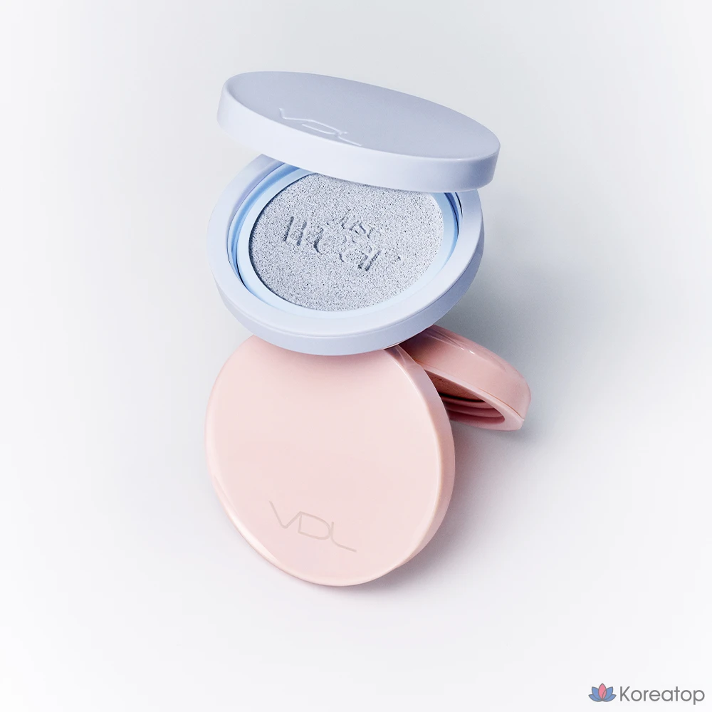 Кушон VDL Tone Stain Color Correcting Cushion SPF50+ PA+++, оттенок Rose Quartz, 13 г, 1 шт., фото 8