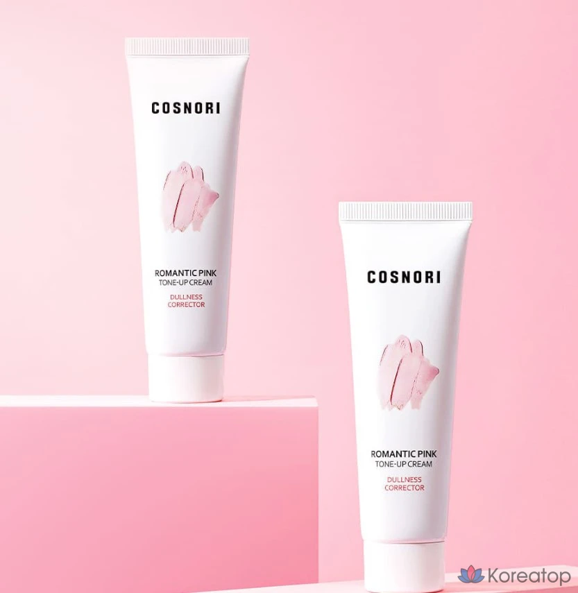 Тон-ап крем Cosnori Color Tone Up Cream, оттенок 01 Romantic Pink, 50 мл, 1 шт.