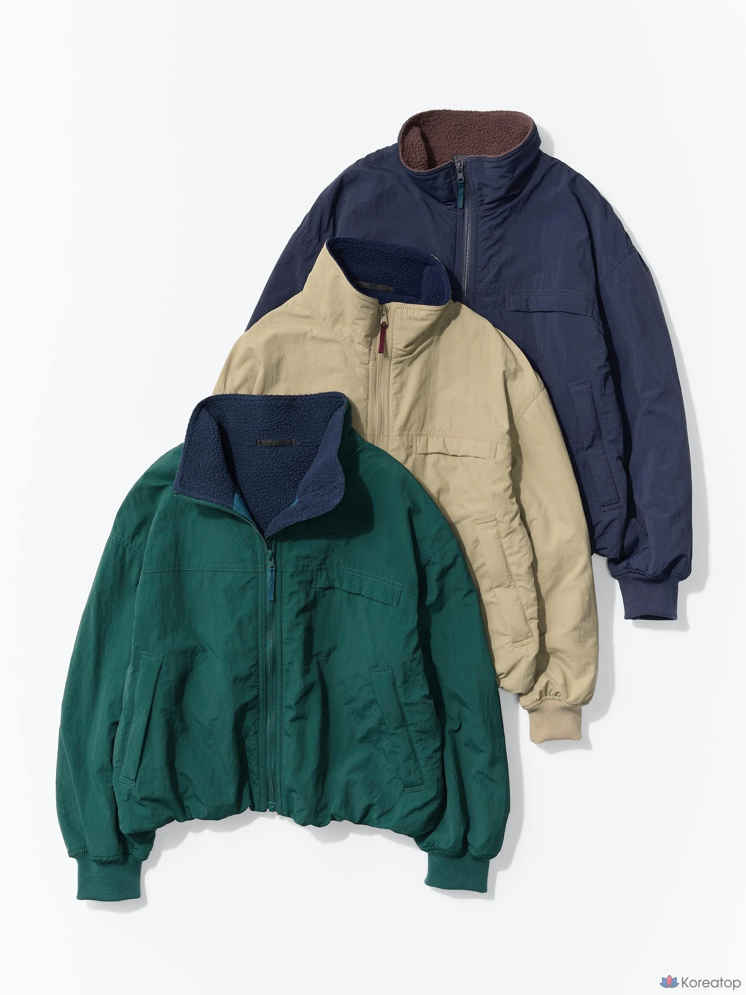 Блузон Uniqlo Fleece Stand Blouson