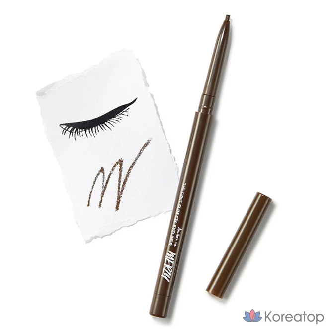 Подводка для глаз MERZY The First Slim Gel Eyeliner, оттенок GS3 Bronze Opal, 0.05 г, 1 шт.