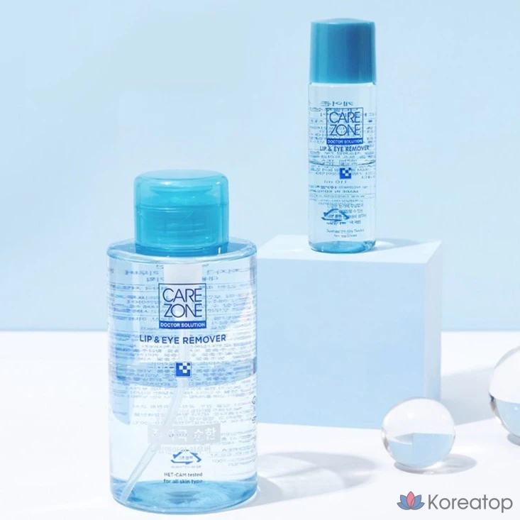Бальзам для снятия макияжа Carezone Sensitive Lip & Eye Remover, 300 мл, 1 шт., фото 7