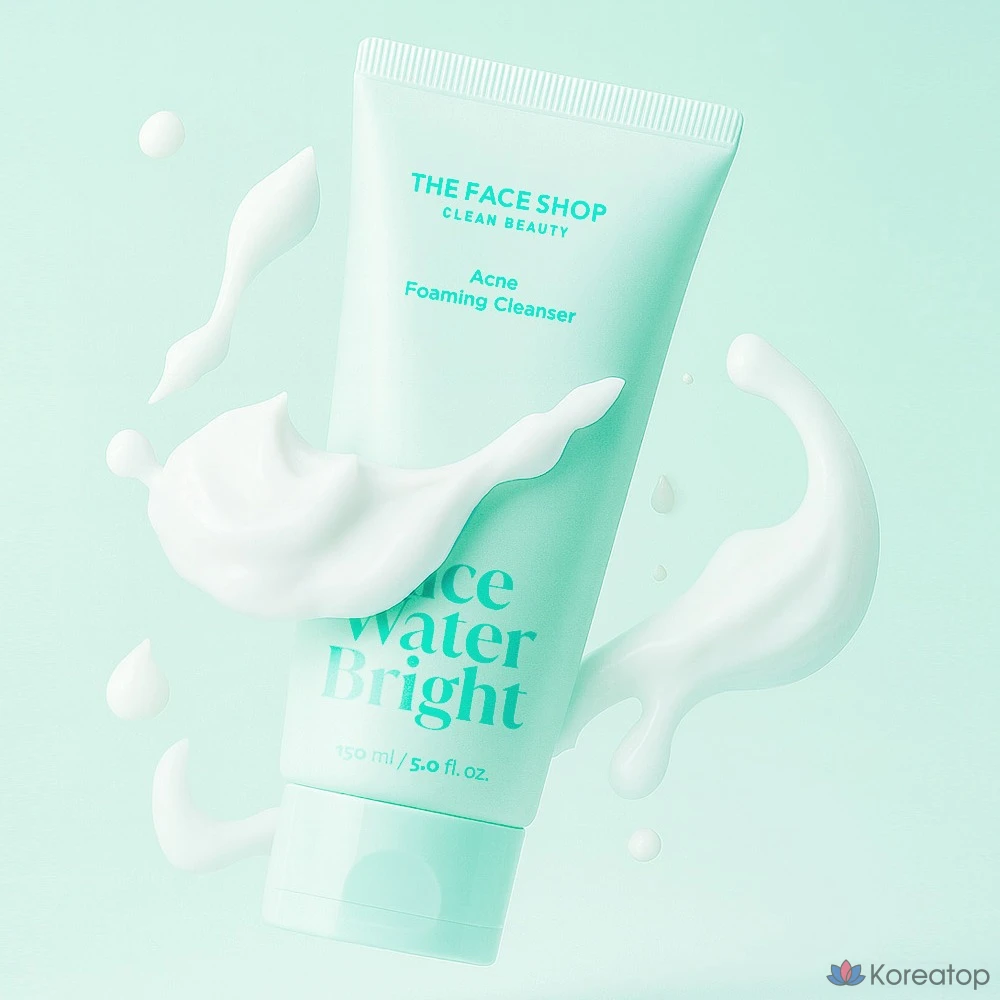 Очищающая пенка The Face Shop Migmisu Bright Acne Cleansing Foam, 150 мл, 1 шт.