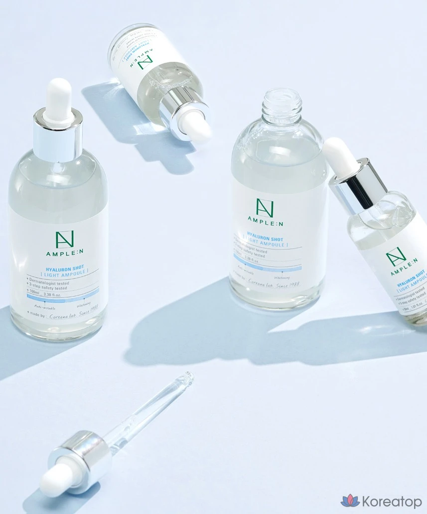 Ампульная сыворотка AMPLE:N Hyaluron Shot Light Ampoule, 100 мл, 1 шт.