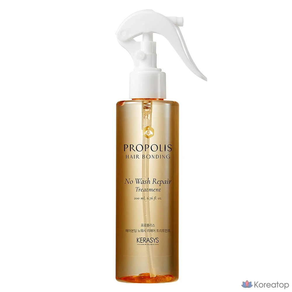 Несмываемый уход для волос KeraSys Propolis Hair Bonding No-Wash Repair Treatment, 200 мл, 1 шт.