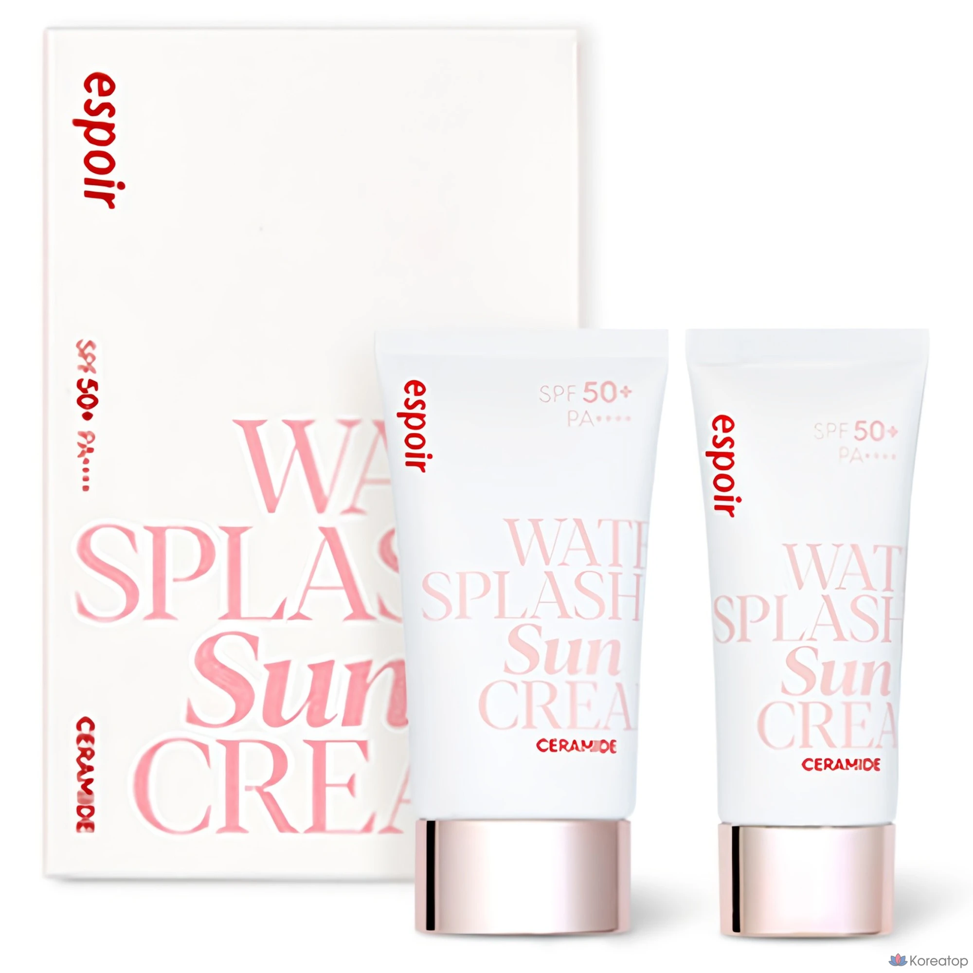 Солнцезащитный крем Espoir Water Splash Ceramide Sun Cream SPF50+ PA++++, 60 мл + 30 мл, 1 шт.