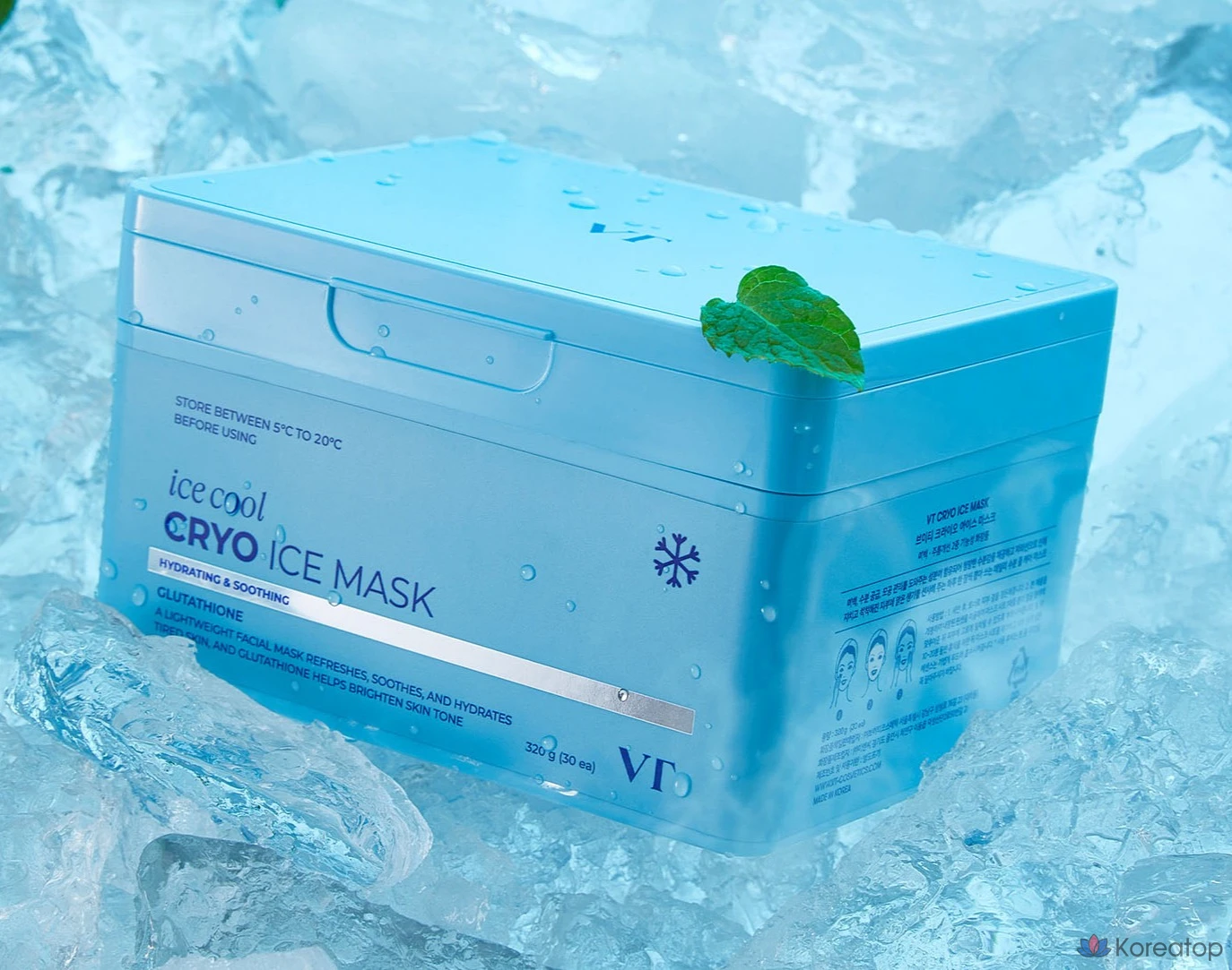 Тканевая маска для лица VT Cosmetics Cryo Ice Mask, 30 шт.