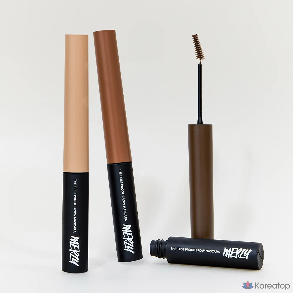Тушь для бровей MERZY The First Proof Brow Mascara, оттенок BM3 Mocha, 3.5 г, 1 шт.