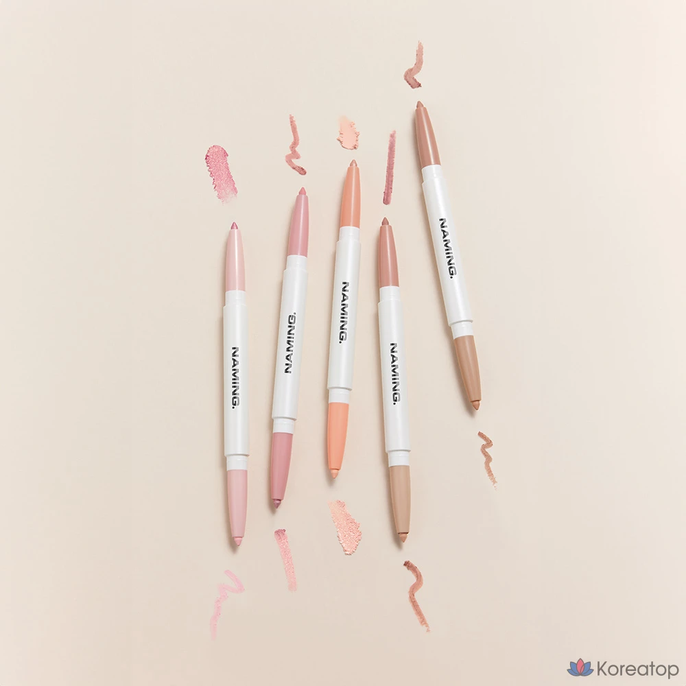 Карандаш для глаз NAMING Perfectail Eye Designing Pencil Dual Liner, оттенок Blush Rose, 1 шт., фото 3