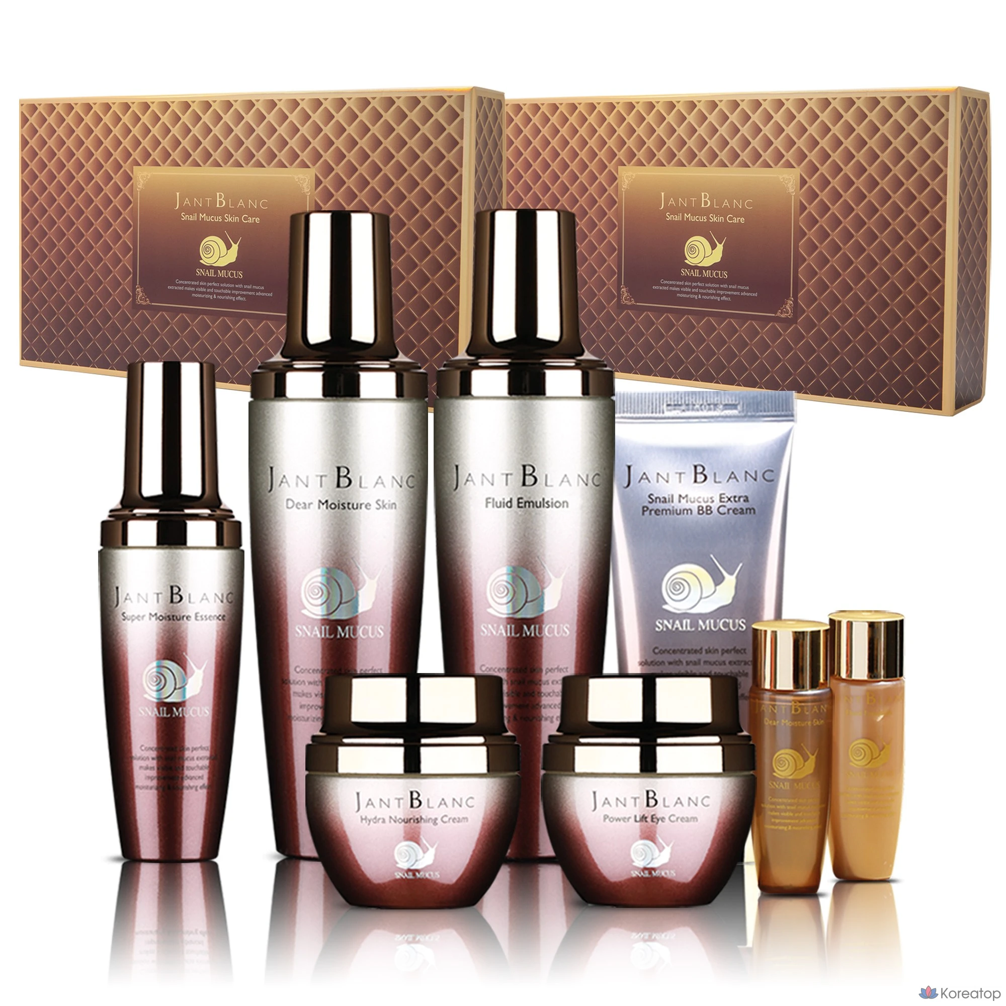 Набор для ухода Jant Blanc Snail 6-piece Set, 2 шт.