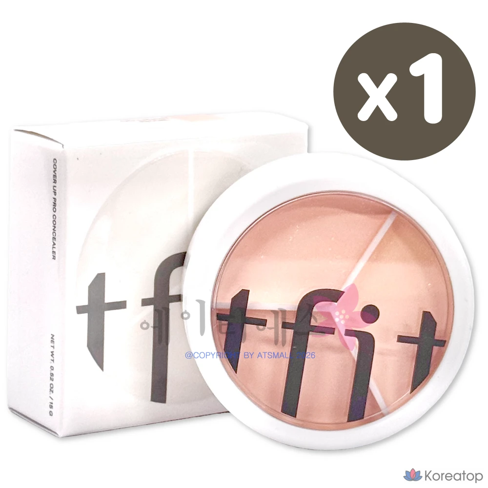 Консилер TFIT Cover Up Pro Concealer, оттенок 00 Light, 15 г, 1 шт.