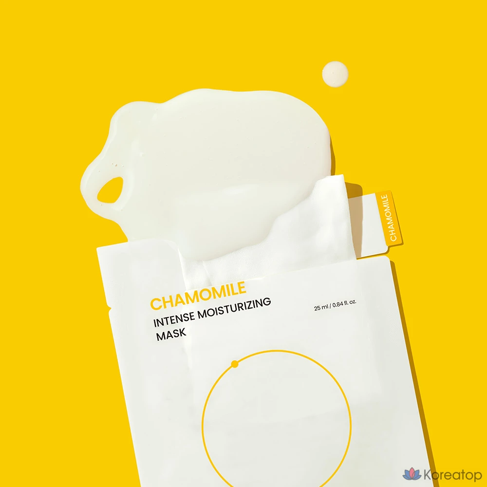 Тканевая маска для лица Beplain Chamomile Intense Moisturizing Mask, 125 мл, 10 шт.