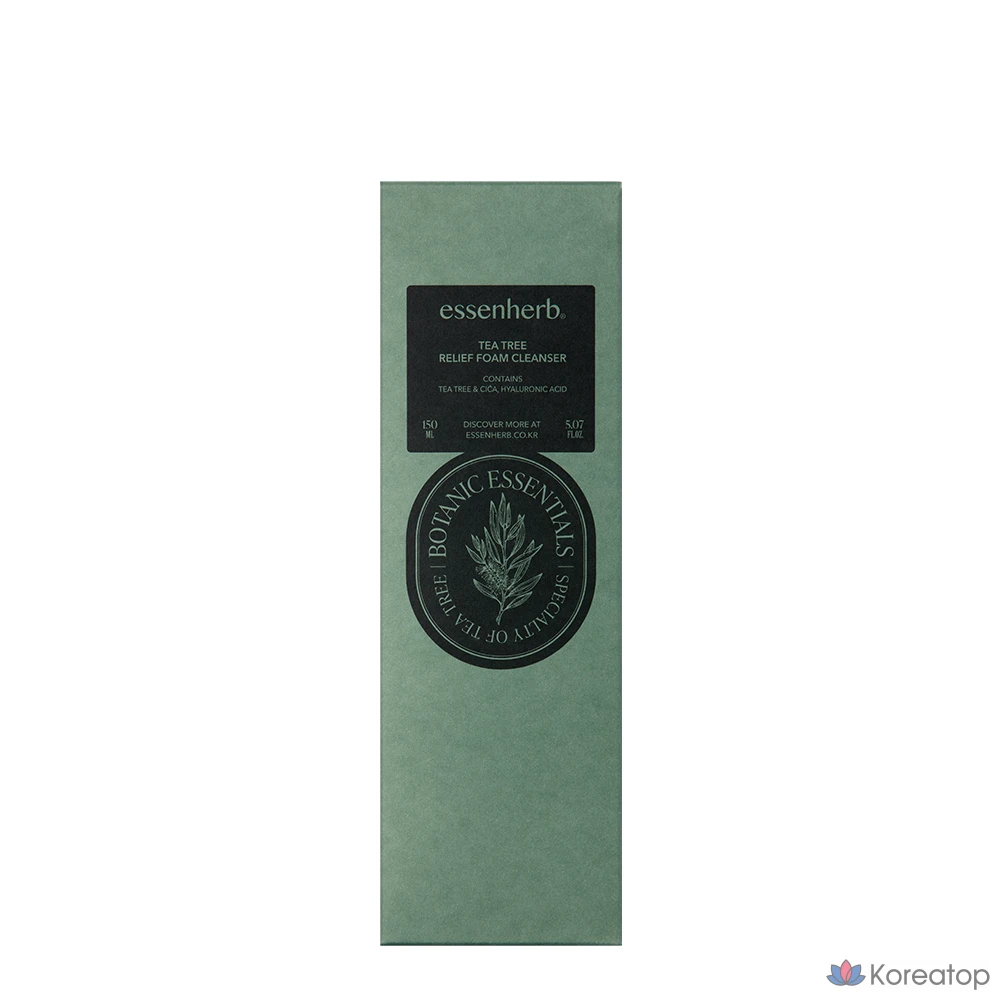 Пенка для умывания EssenHerb Tea Tree Relief Foam Cleanser, 150 мл, 1 шт.