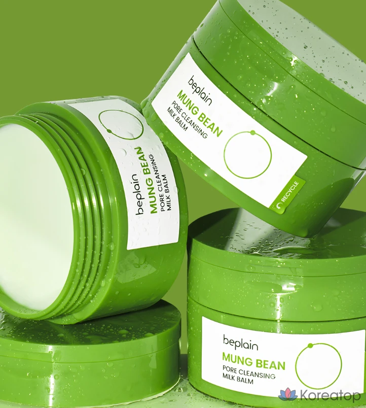 Очищающий бальзам Beplain Mung Bean Pore Cleansing Milk Balm, 100 мл, 1 шт.