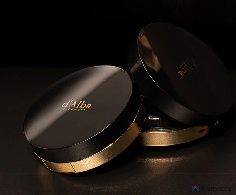 Пилинг d'Alba Skin Fit Grinding Serum Cover Pact, оттенок 23, 20 г + 20 г, 1 шт.