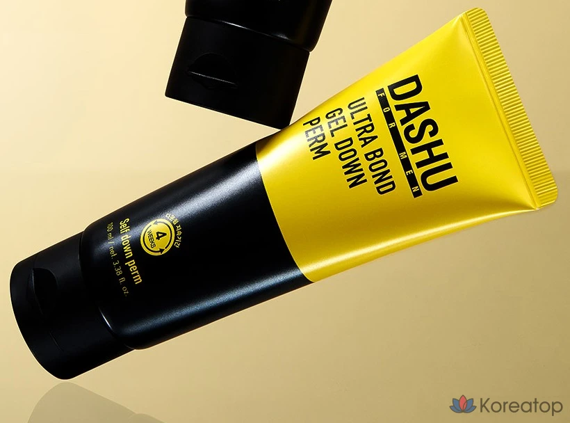 Набор для ухода DASHU For Men Ultra Bond Gel Down Perm Set, 100 мл, 1 шт.