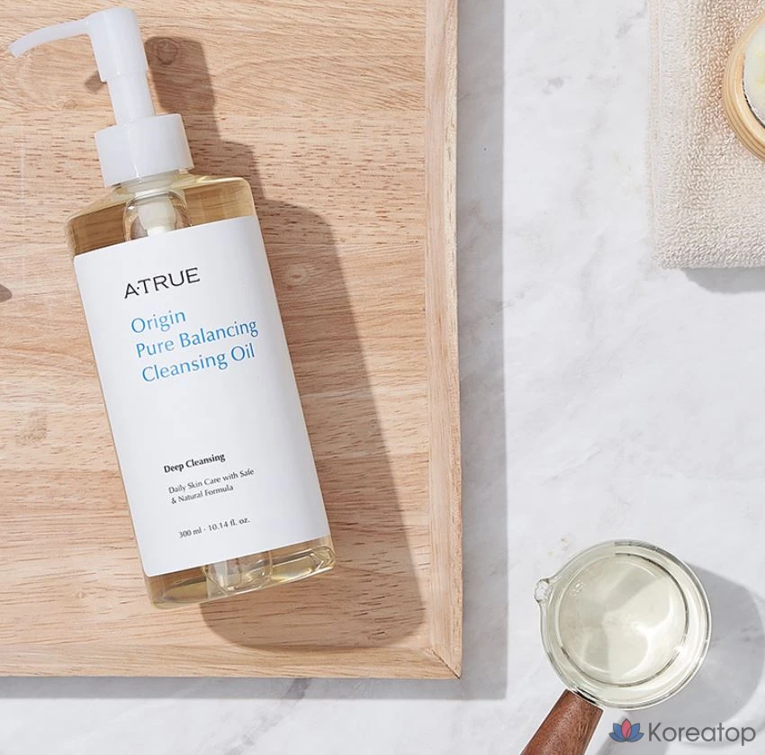 Гидрофильное масло Atrue Origin Pure Balancing Cleansing Oil, 300 мл, 1 шт., фото 3