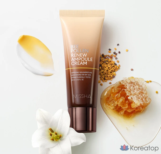 Крем Missha Bee Pollen Renew Ampoule Cream, 60 мл, 1 шт.