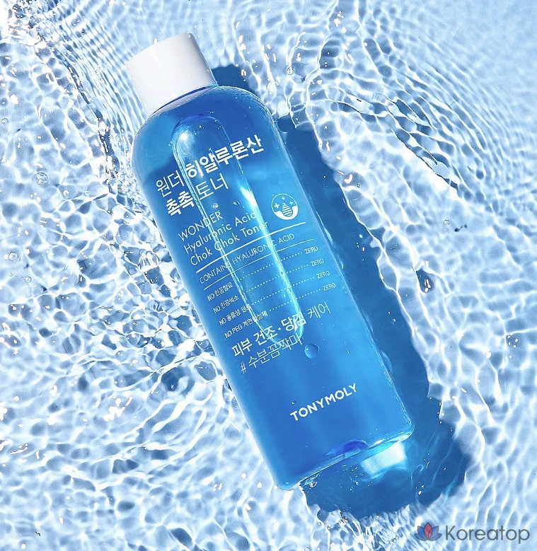 Тонер Tony Moly Wonder Hyaluronic Acid Moisture Toner, 500 мл, 1 шт.