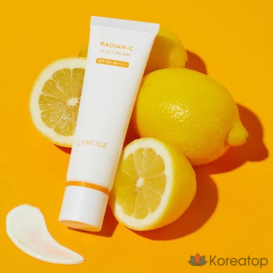 Солнцезащитный крем LANEIGE Radian-C Sun Cream SPF50+ PA++++, 50 г, 1 шт.
