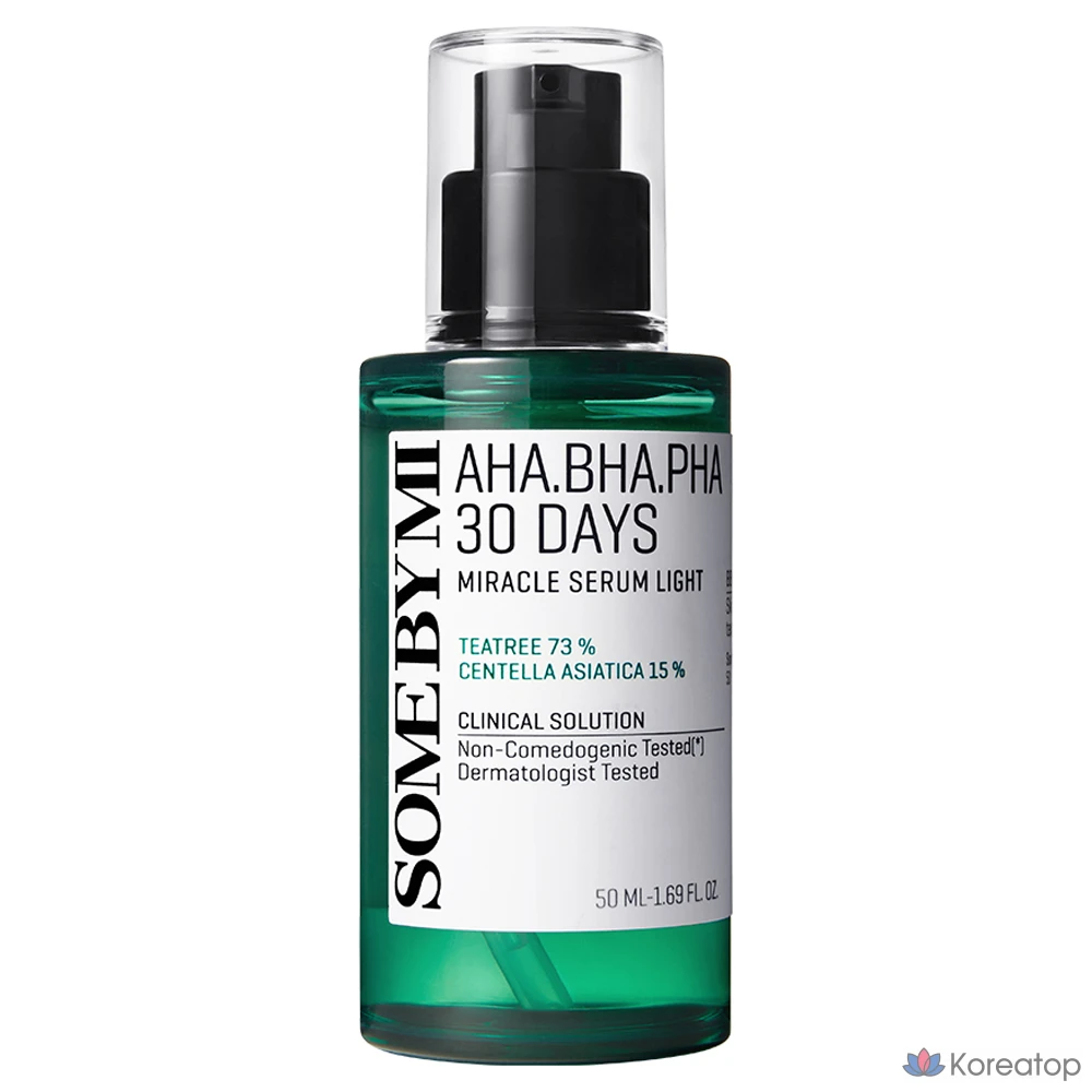 Сыворотка Some By Mi AHA BHA PHA 30 Days Miracle Light Serum, 50 мл, 1 шт.