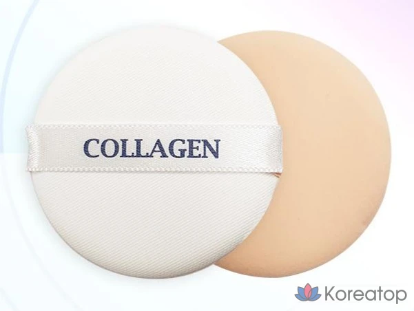 Кушон Enough Collagen Aqua Air Cushion Foundation, оттенок 23 Medium Glow, 15 г, 1 шт.