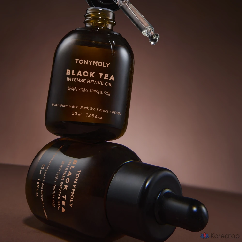 Гидрофильное масло Tony Moly Black Tea Intense Revive Oil, 50 мл, 1 шт.