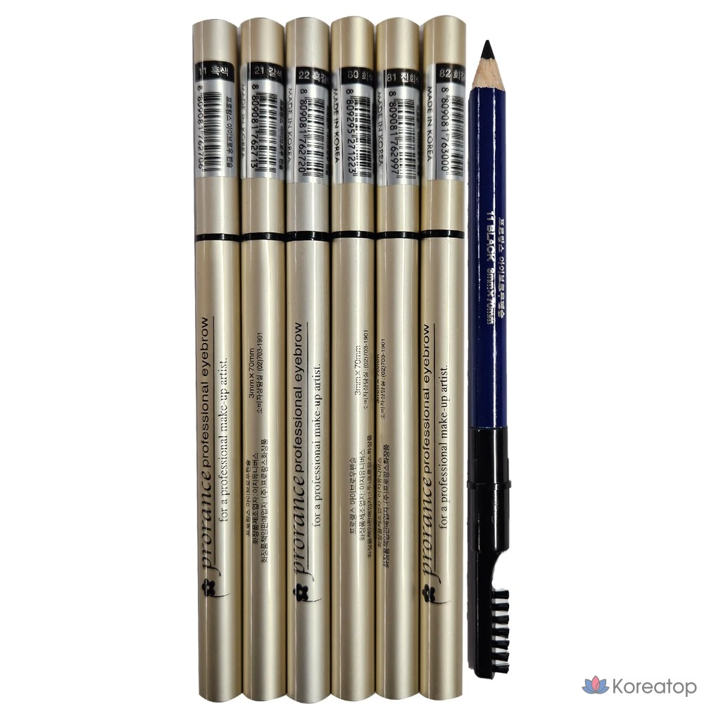 Карандаш для бровей Prorance Professional Eyebrow Pencil Wood, оттенок 22, 1 шт., фото 2