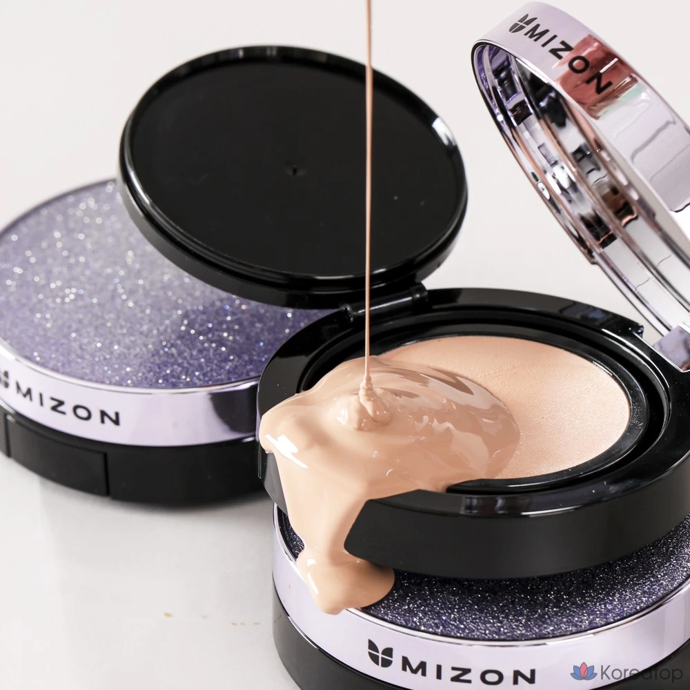 Кушон Mizon Vegan Collagen Cushion, оттенок 21, 15 г + 15 г, 1 шт.