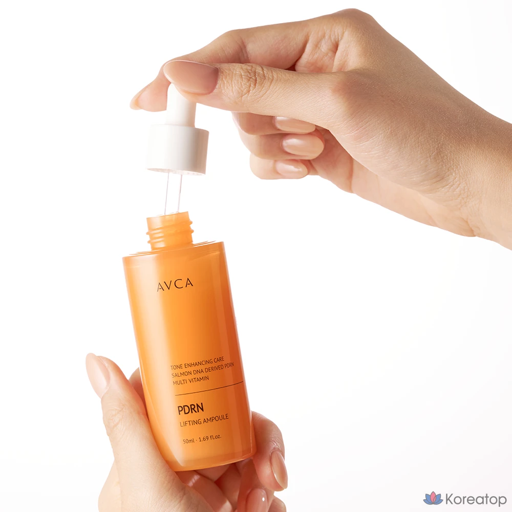 Ампульная сыворотка AVCA PDRN Multi Vitamin Whitening Elasticity Ampoule, 50 мл, 1 шт.