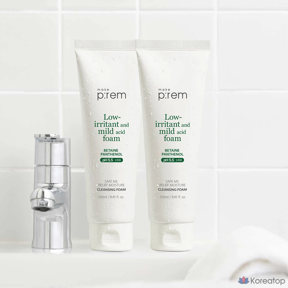 Очищающая пенка MAKE P:REM Safe Me Moisture Cleansing Foam, 290 мл, 1 шт.
