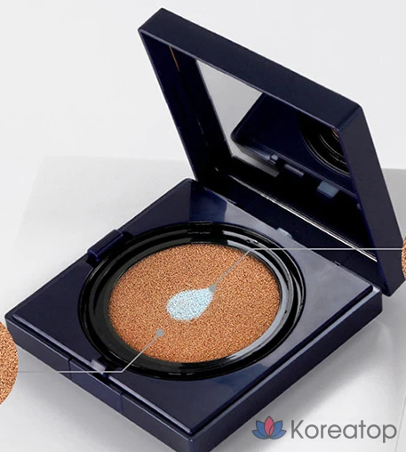 Кушон DASHU Men's Aqua Mat BB Cushion Refill, оттенок Deep Beige, 15 г, 1 шт.