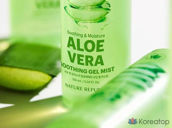 Увлажняющий гель-мист Nature Republic Soothing & Moisture Aloe Vera 92% Soothing Gel Mist, 155 мл, 1 шт.