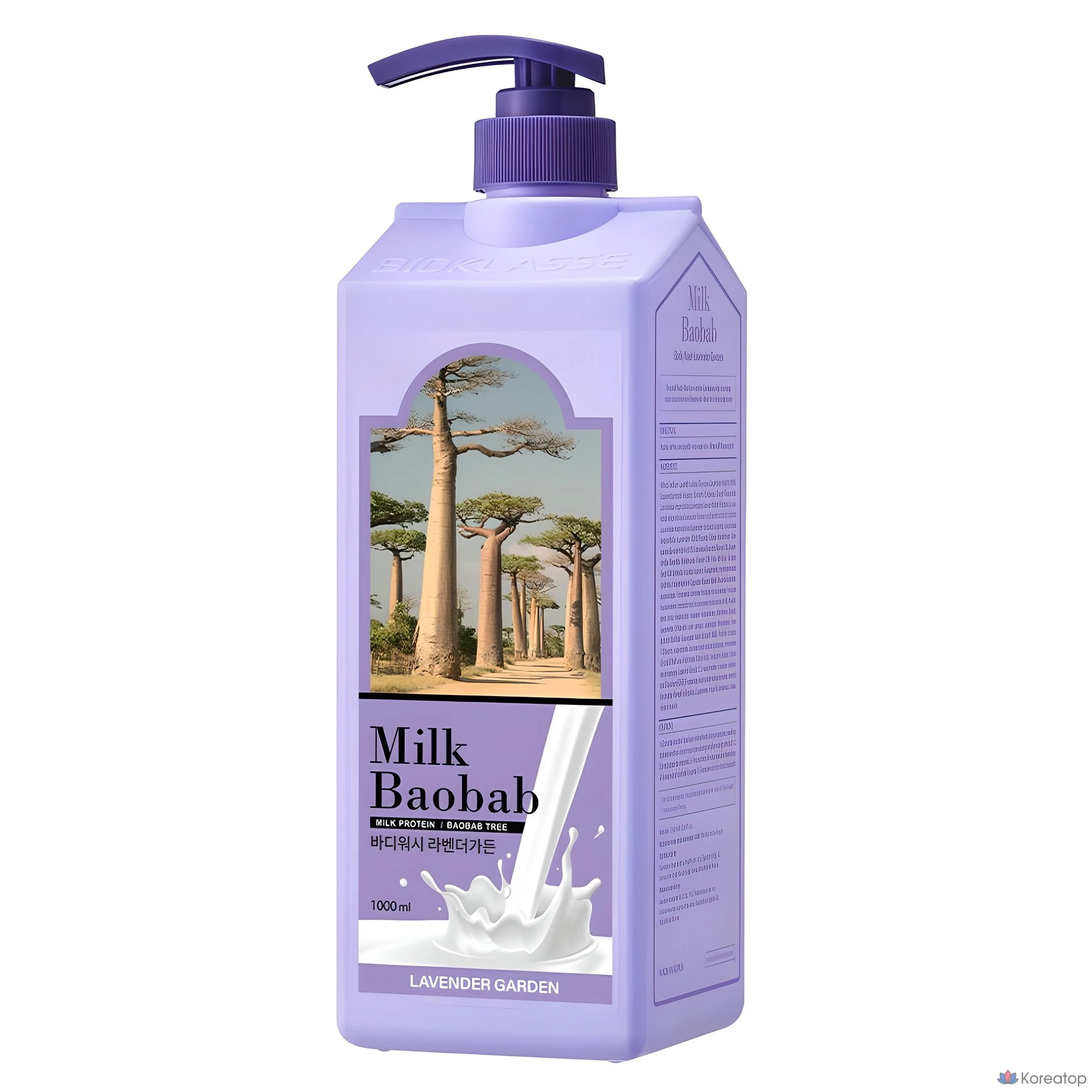 Гель для душа Milk Baobab Body Wash Lavender Garden, 1 л, 1 шт.