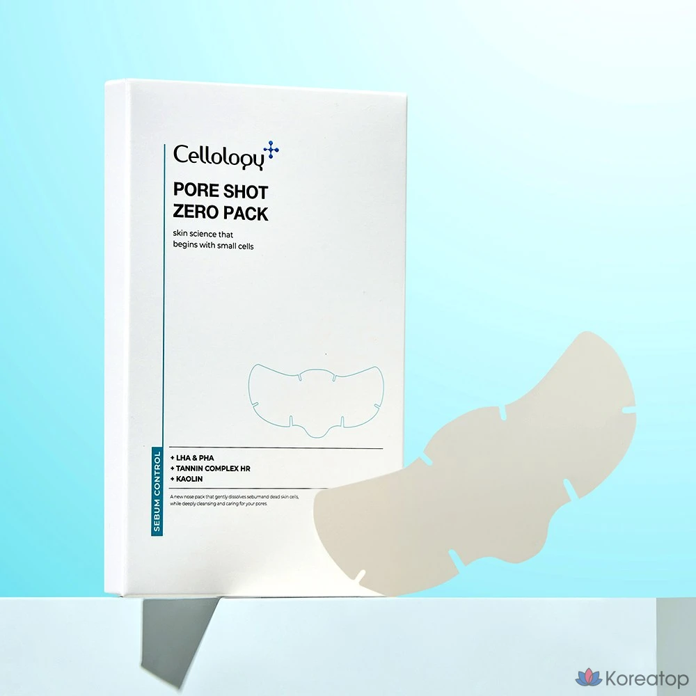 Тканевая маска для лица Cellology Pore Shot Zero Pack, 8 шт.