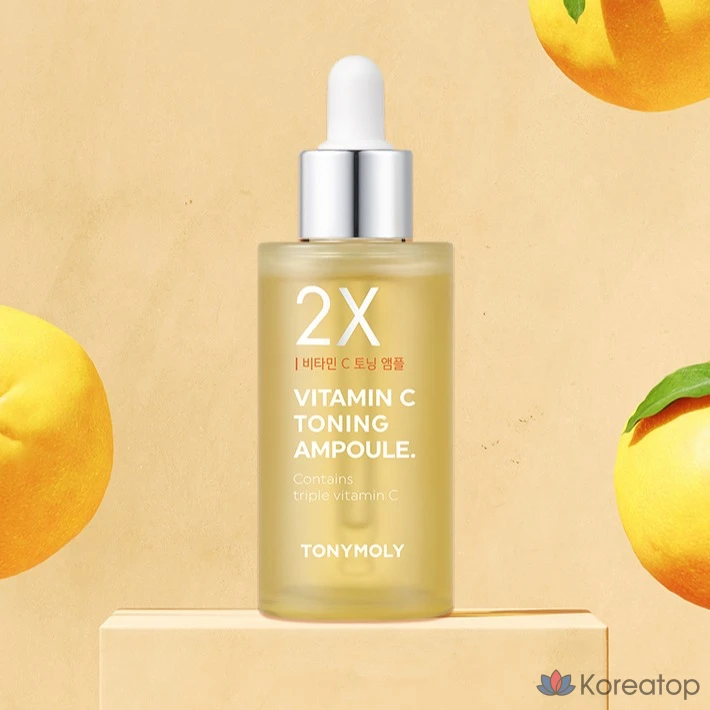 Ампульная сыворотка Tony Moly 2X Vitamin C Toning Ampoule, 50 мл, 1 шт.
