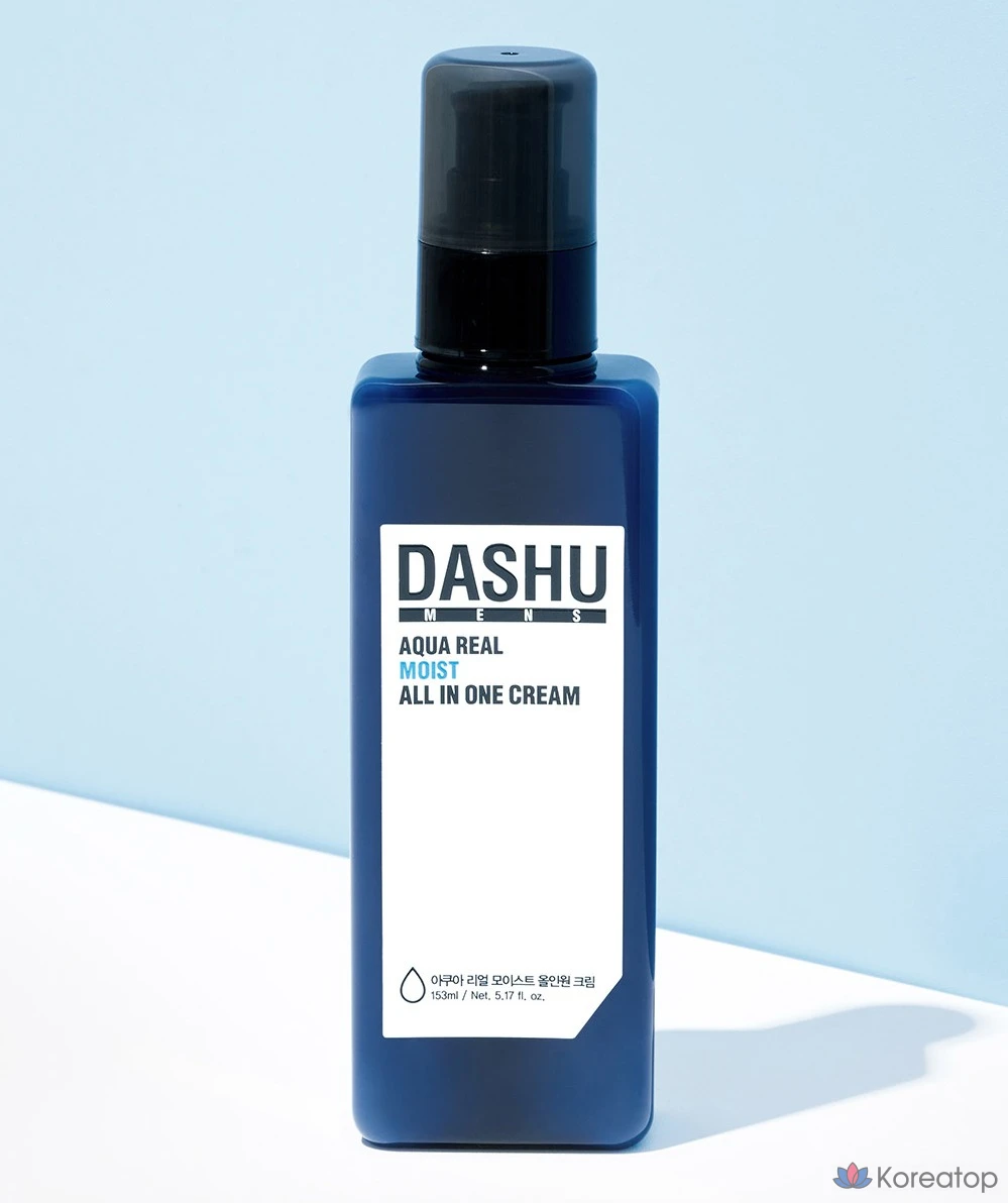 Крем для лица DASHU Men's Aqua Real Moist All-in-One Cream, 153 мл, 1 шт.