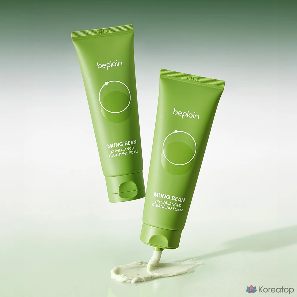 Очищающая пенка Beplain Greenful pH-Balanced Cleansing Foam, 80 мл, 1 шт.