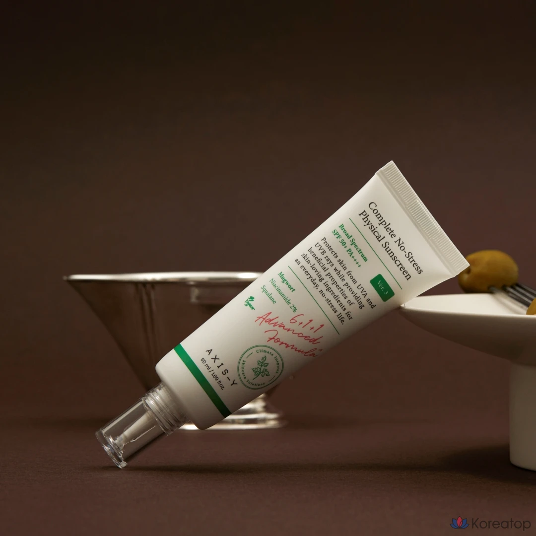 Солнцезащитный крем Axis-Y No Stress Physical Sunscreen Version 3, 50 мл, 1 шт.