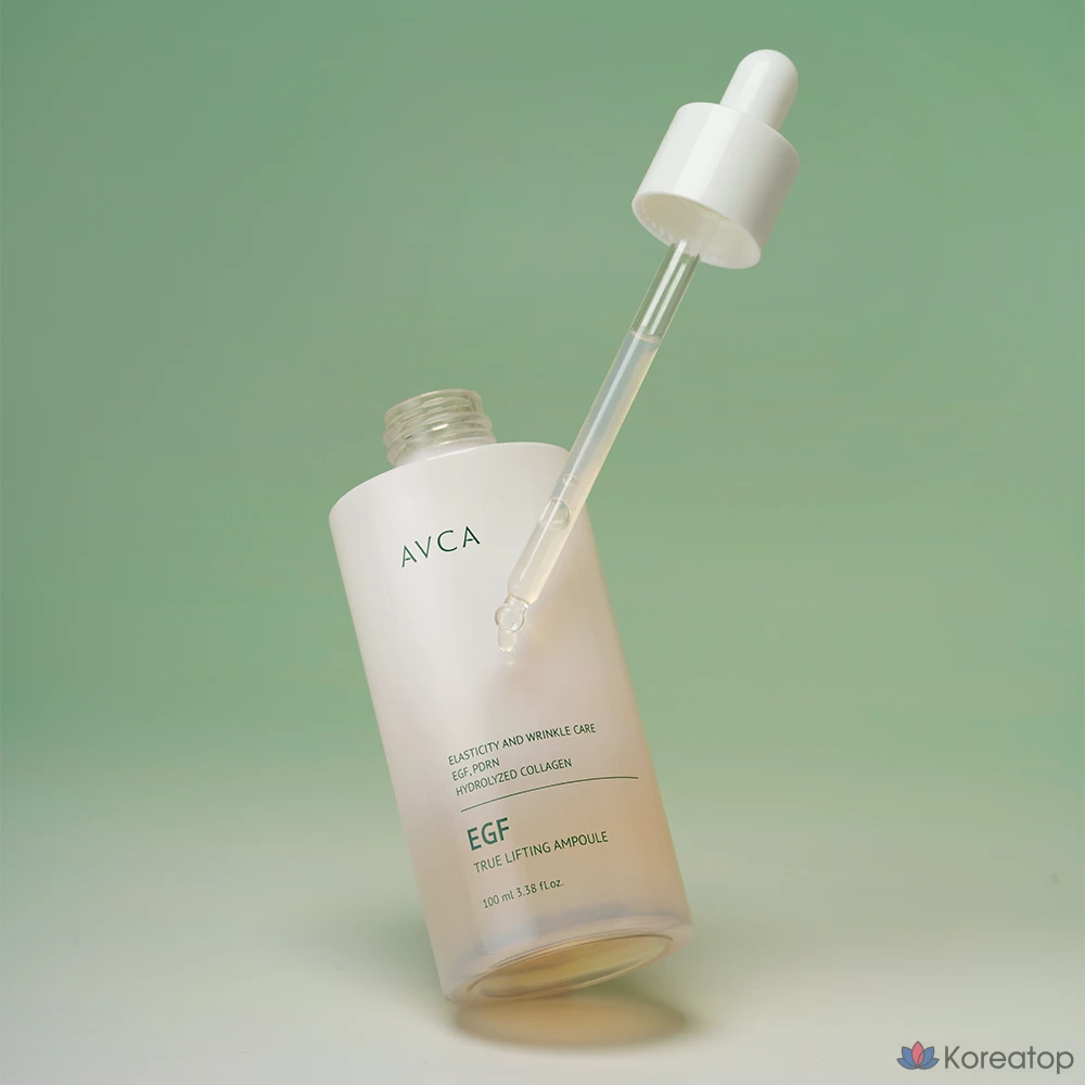 Ампульная сыворотка AVCA True Lifting EGF Elasticity Ampoule, 100 мл, 1 шт.