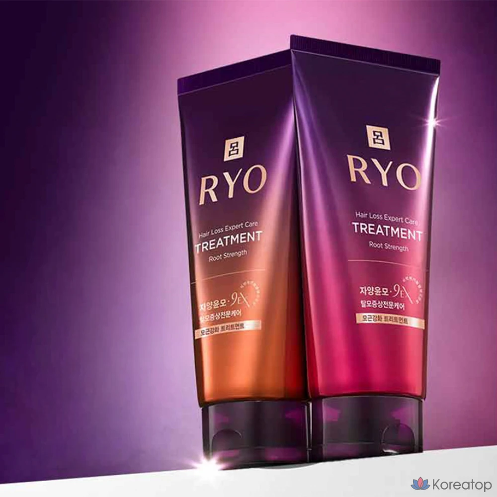 Кондиционер-уход для волос Ryo Jayang Yoonmo 9EX Anti-Hair Loss Care Root Strengthening Hair Treatment, 330 мл, 1 шт.