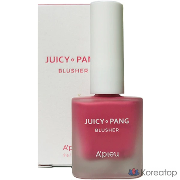 Румяна A'Pieu Juicy Pang Water Blusher, оттенок PK02, 8 г, 1 шт.