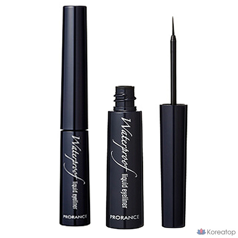 Жидкая подводка для глаз Prorance Waterproof Liquid Eyeliner, оттенок Black, 5 мл, 1 шт.