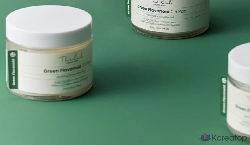 Пэды для лица THE LAB by blanc doux Green Flavonoid 2.5 Pad, 120 г, 90 шт.