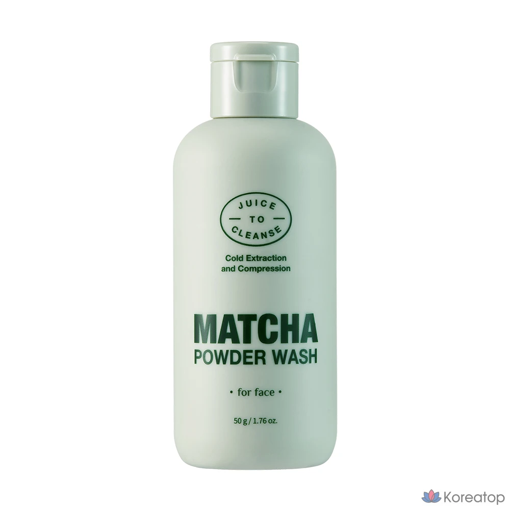 Порошковое очищающее средство Juice To Cleanse Matcha Powder Wash, 50 г, 1 шт.