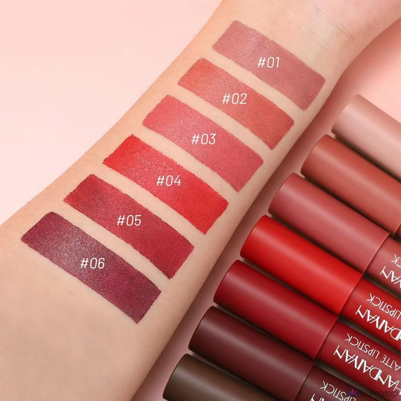 Матовая помада Heart Percent Silky Lasting Lip Liner, оттенок 04, 3.2 г, 1 шт., фото 2