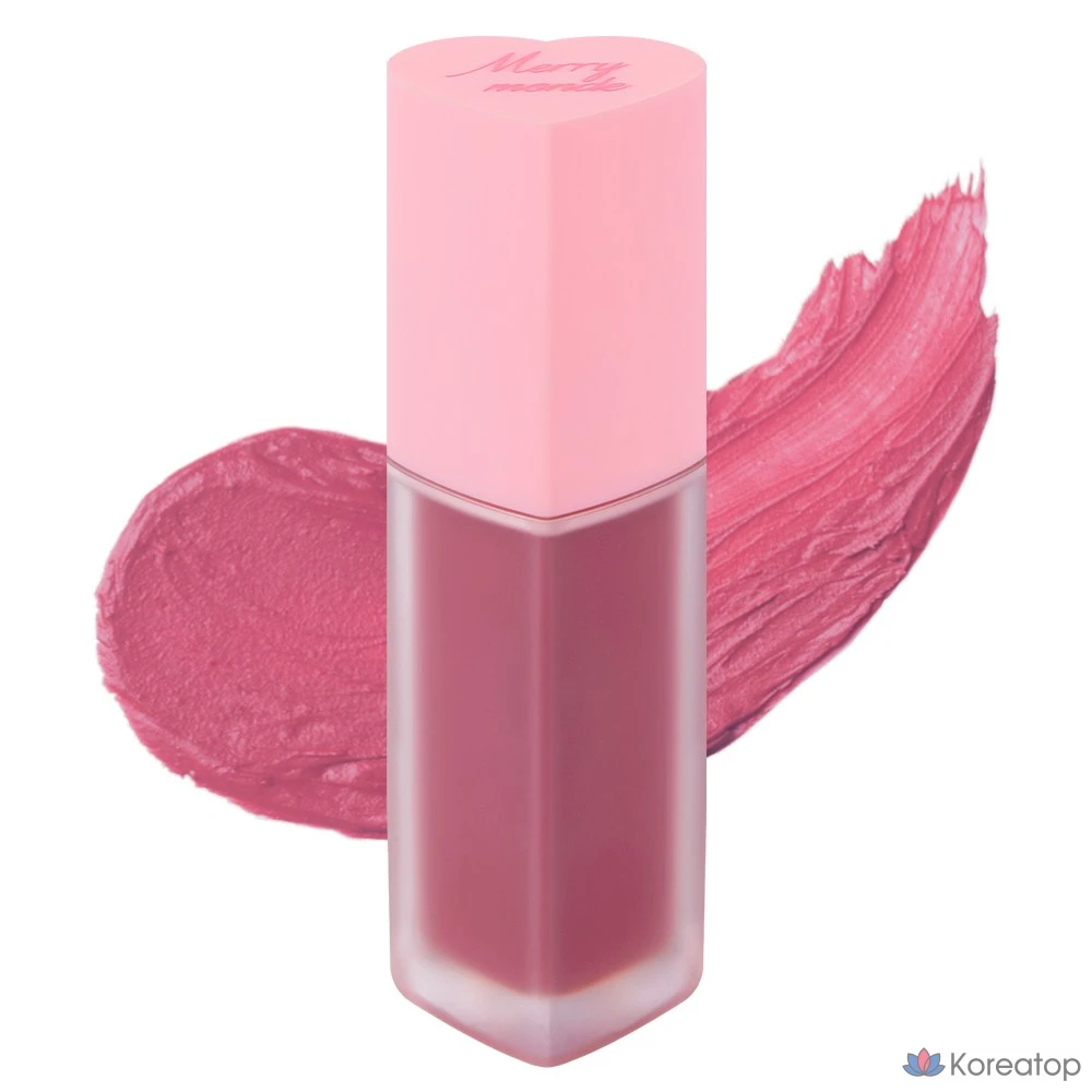Тинт для губ Heartpercent Merrymond Cherry Heart Mega Tint, оттенок 02 Mobe Cherry, 1 шт.