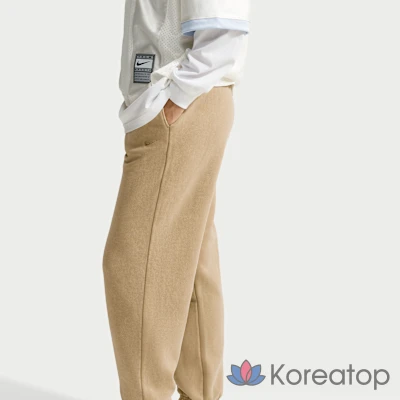 Брюки женские Nike Studio Fleece Medium Weight Oversized High-Rise Washed Cuff Pants, фото 3