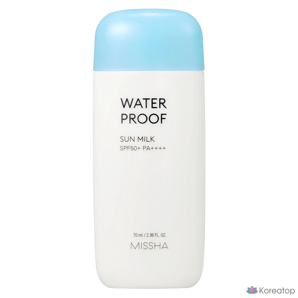 Солнцезащитный крем Missha All Around Safe Block Waterproof Sun Milk SPF50+ PA++++, 70 мл, 1 шт.