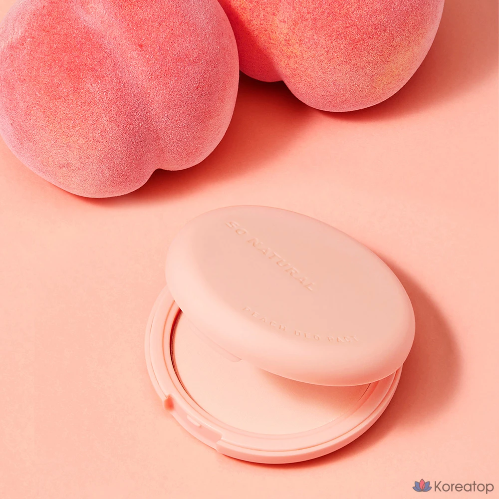 Пудра для тела So Natural Peach Peach Deofact Powder Type, 10 г, 1 шт.