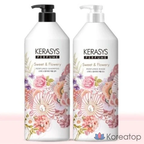 Кондиционер для волос KeraSys Perfume Rinse Sweet &amp; Floral, 1 л, 1 шт.